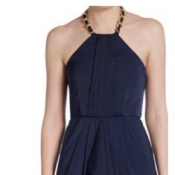 Bcbgmaxazaria Navy Midnight Formal Dress